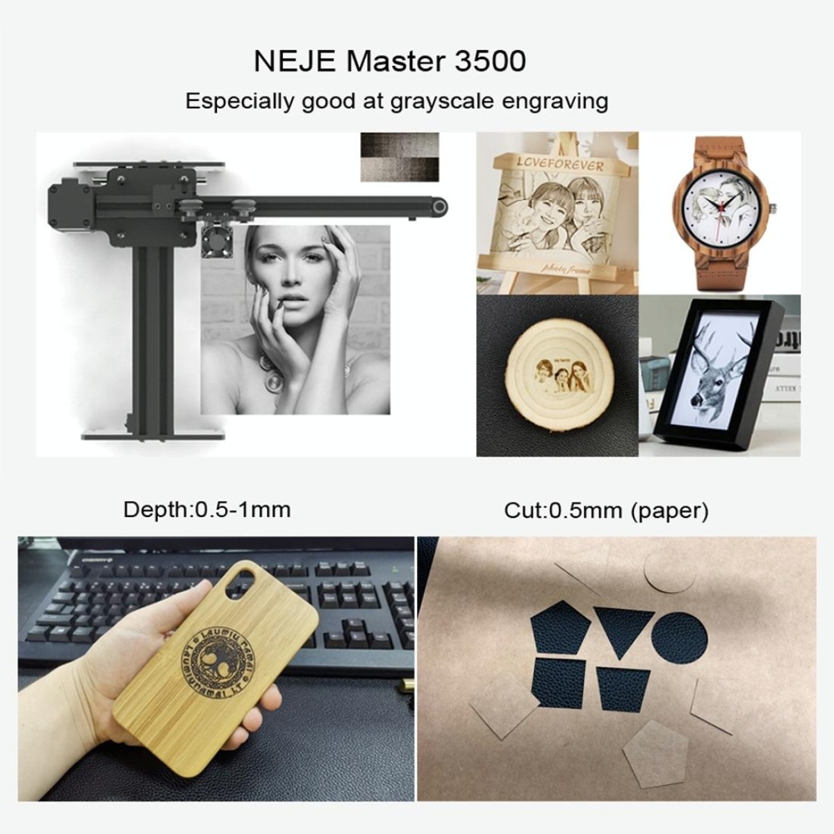 NEJE 3 USB DIY Laser Engraving Machine