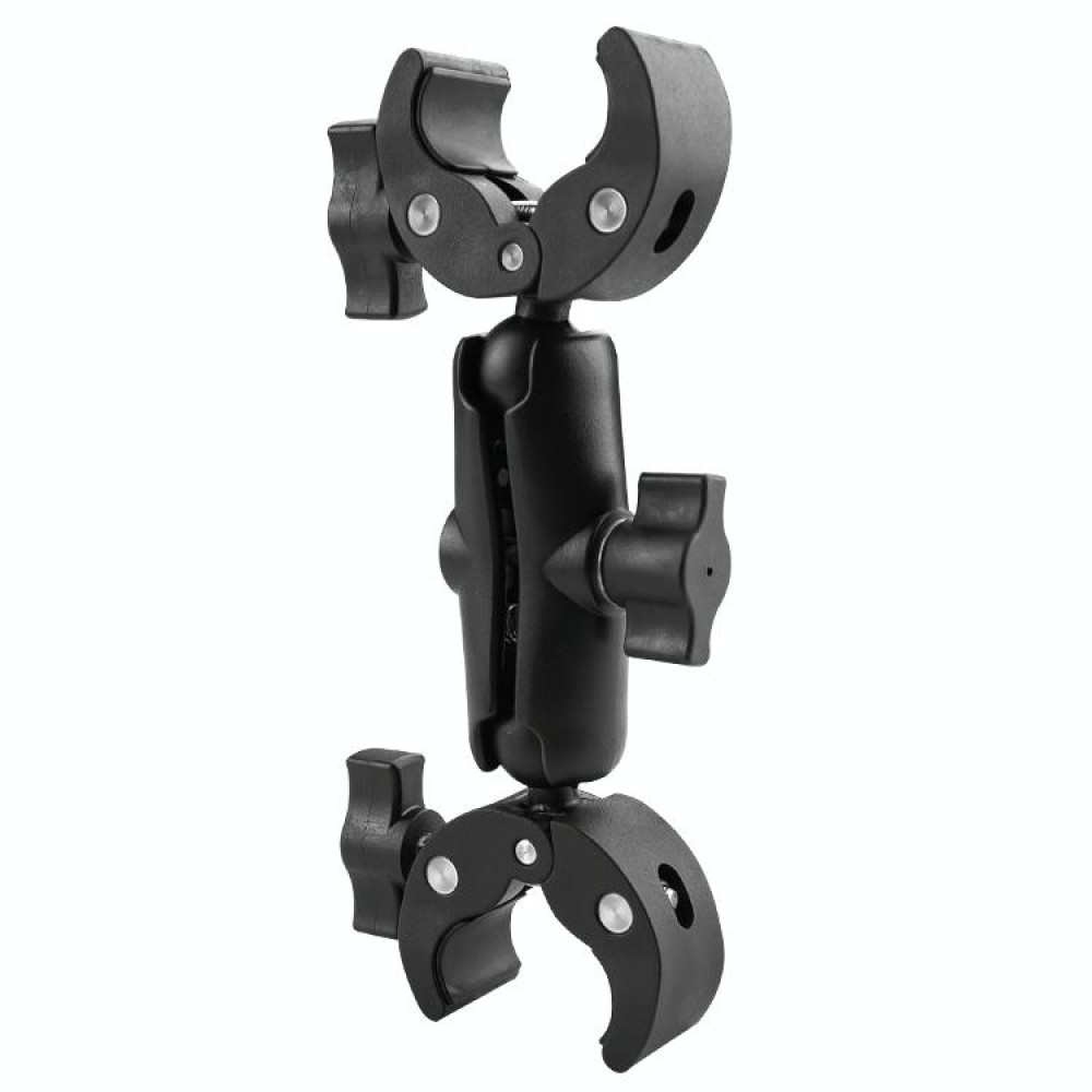 Motorcycle Dual-heads Crabs Clamps Handlebar Fixed Mount, Length:22cm