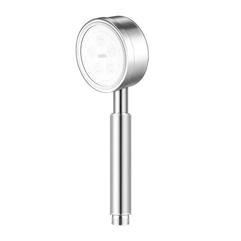 304 Stainless Steel Handheld Booster Shower 1pc
