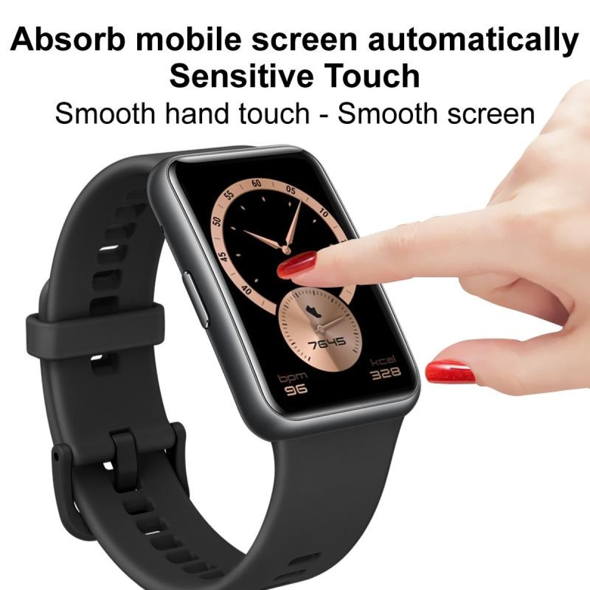 For Xiaomi Redmi Watch 4 imak Plexiglass HD Watch Protective Film