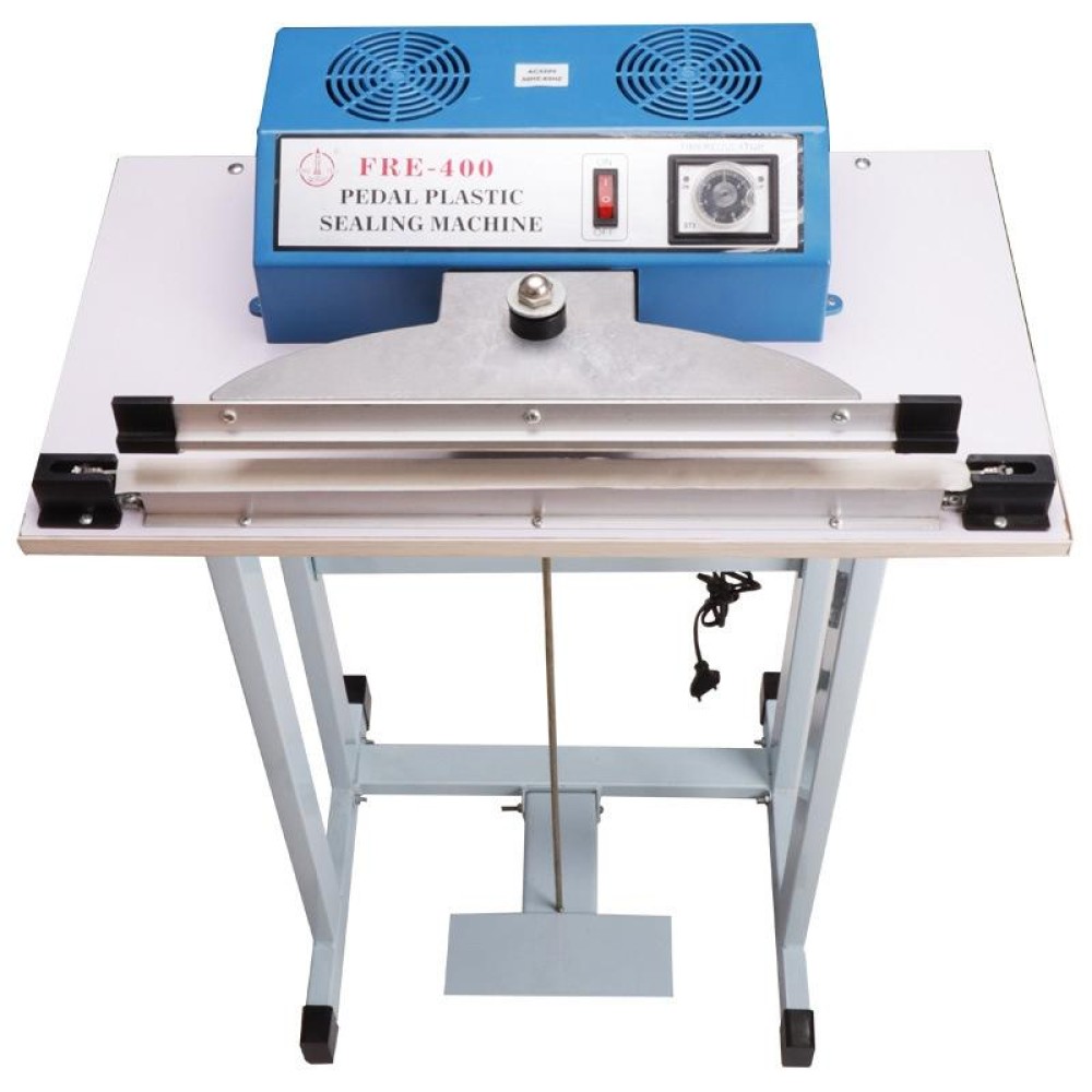 Pedal Type Sealing Machine Heat Shrinkable Film Cutting Machine Plastic Bag Sealer, EU Plug, Specification:Model 300