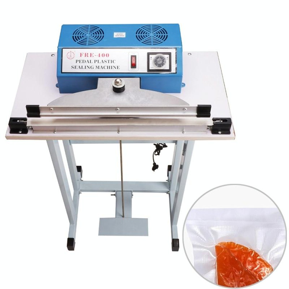 Pedal Type Sealing Machine Heat Shrinkable Film Cutting Machine Plastic Bag Sealer, EU Plug, Specification:Model 700