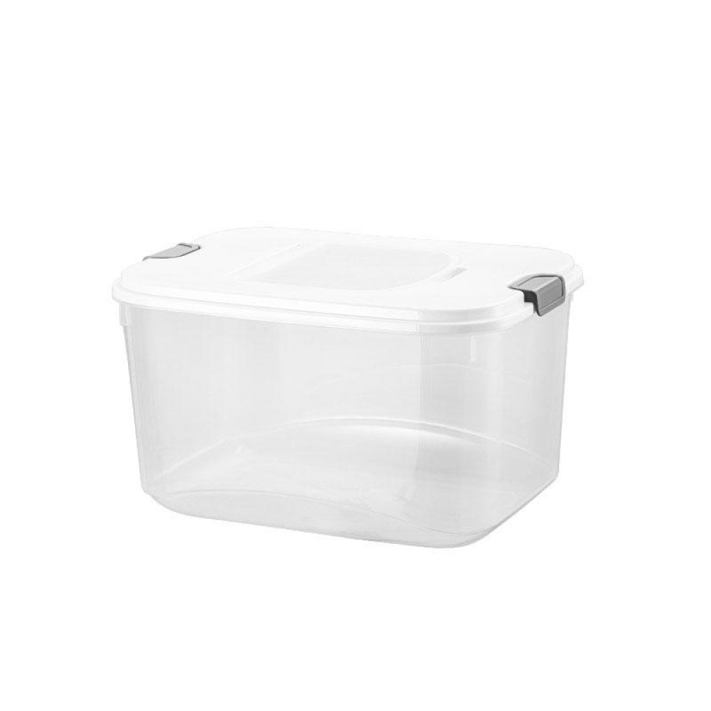 Pull-top Rice Bucket Sealed Insect-proof and Moisture-proof Food Storage Box, Random Color Delivery, Size:Large 10kg Capacity