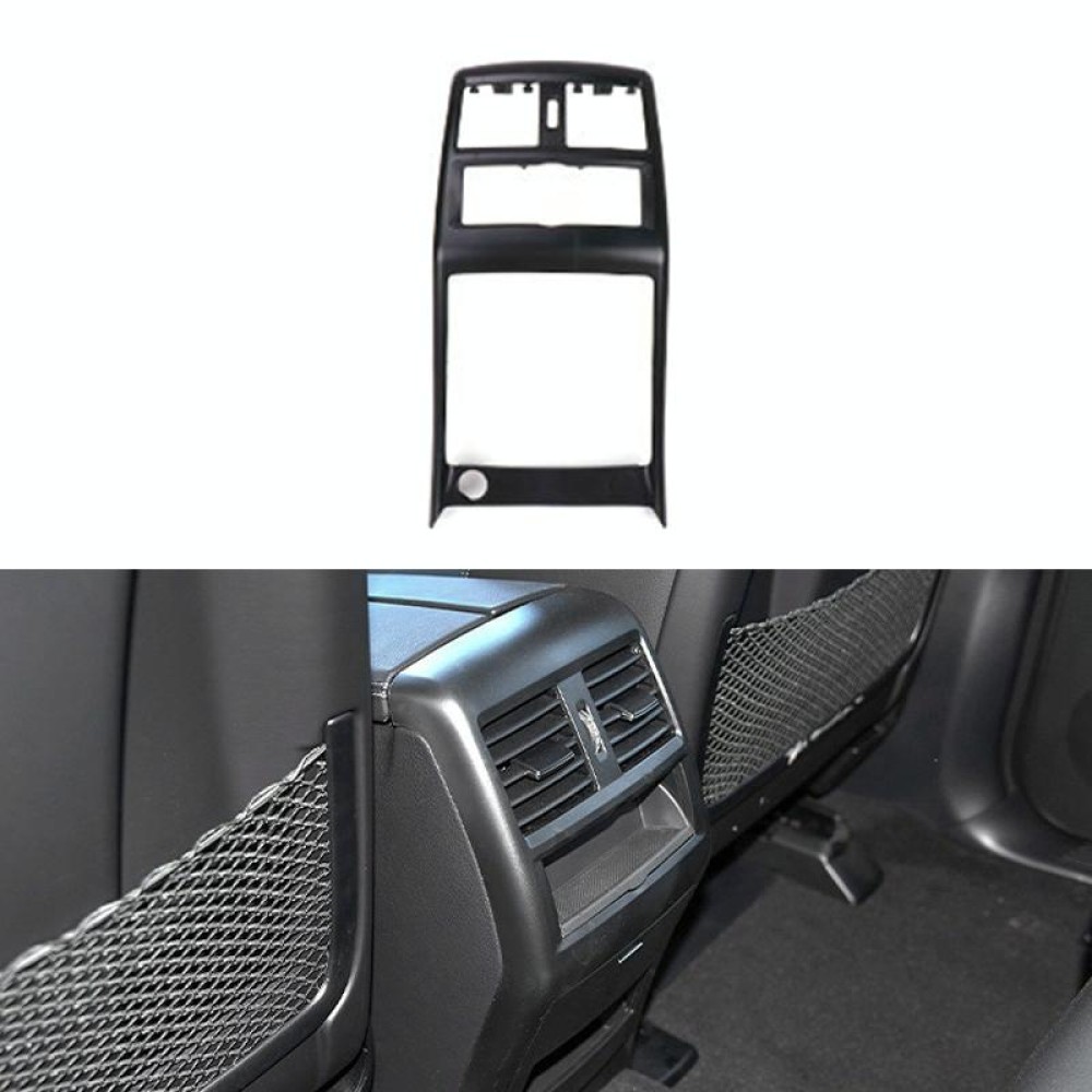 For Mercedes Benz ML320 / GL450 Car Rear Air Conditioner Air Outlet Panel Cover 166 680 7003, Style:Single Hole(Black)