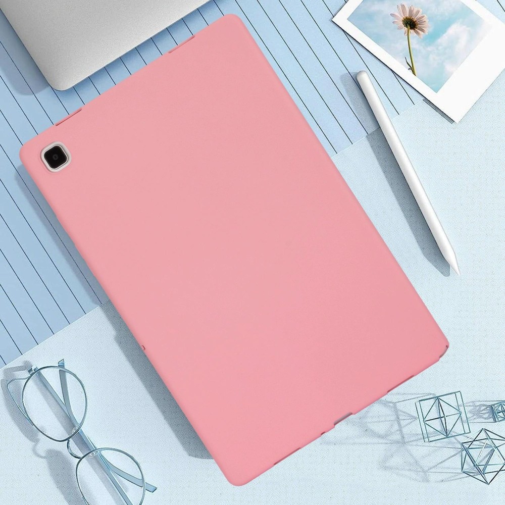 For Samsung Galaxy Tab A 8.0 2019 / T290 Oil Spray Skin-friendly TPU Tablet Case(Pink)