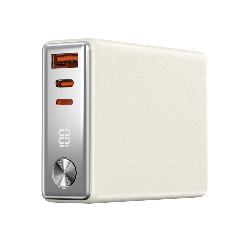 WIWU Wi-P005 Locke Series 10000mAh Digital Display Power Bank(White)