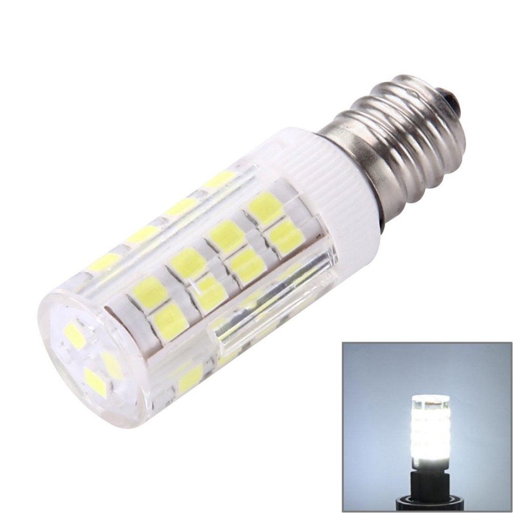 E11 5W 51 LEDs SMD 2835 330LM Corn Light Bulb, AC110V(White Light)