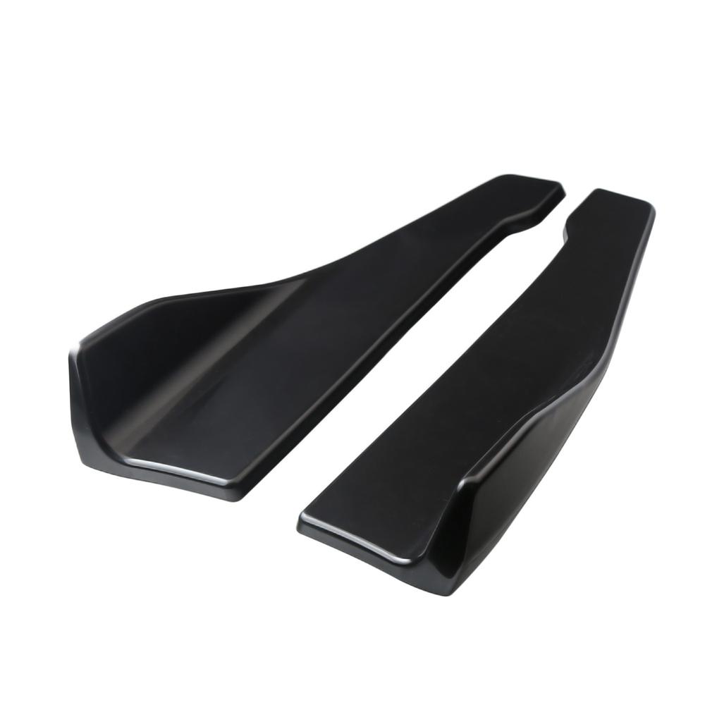 Car Universal Rear Corner Protection Plate Car Modified 48cm Rear Shovel(Black)