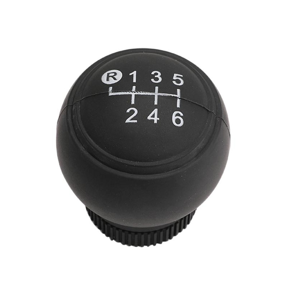 For Volkswagen 6-speed Car Silicone Dustproof Shift Knob Gear Protective Cover(Black)