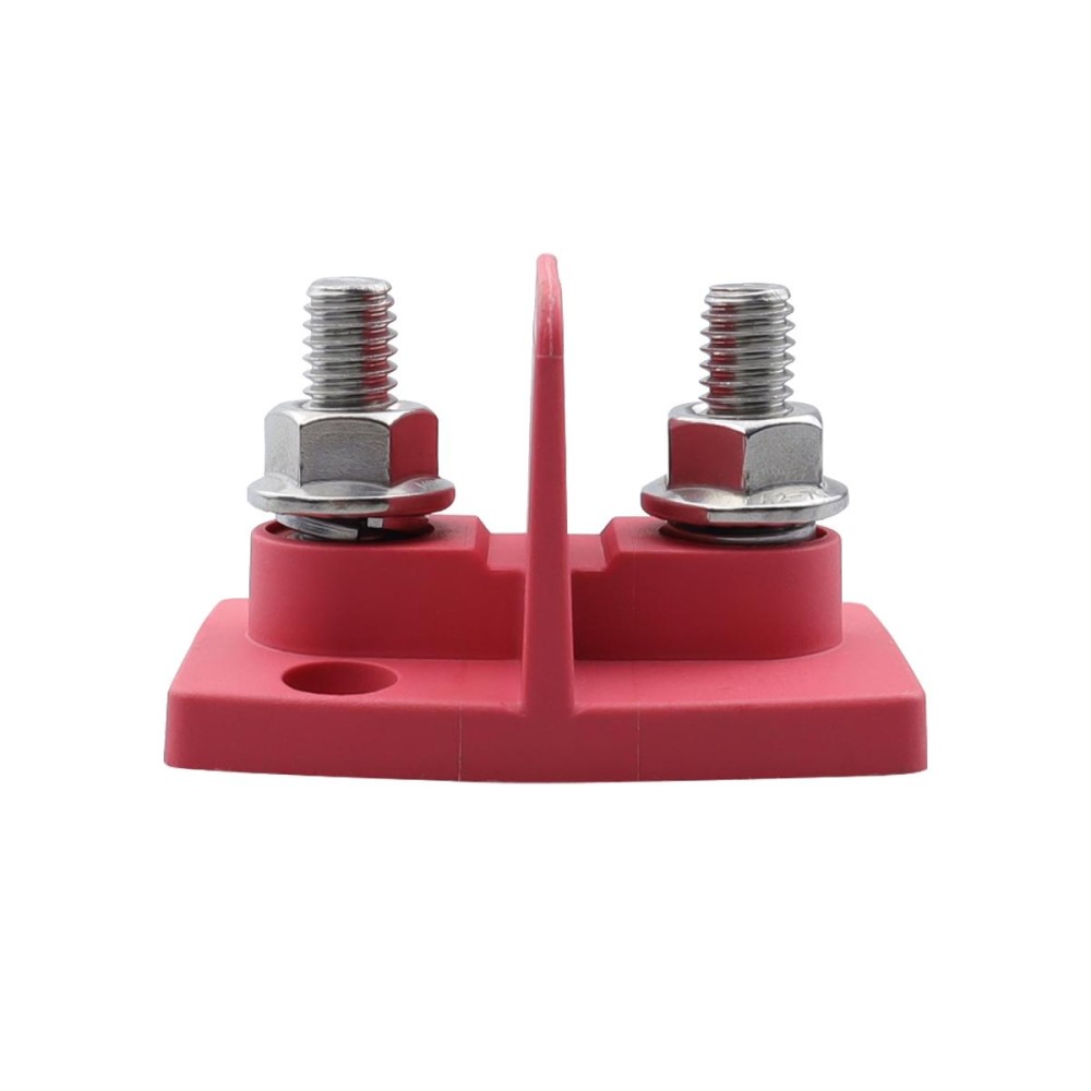 CP-4294 Dual Power M8 Binding Post Cable Connector(Red)