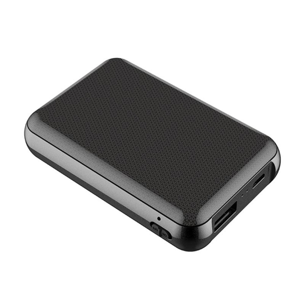 JNN Q75 Magnetic Power Bank Smart Voice Recorder, Memory:64GB(Black)