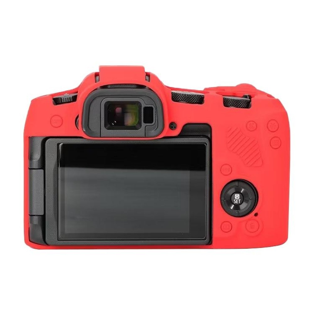 For Canon EOS R8 Soft Silicone Protective Case(Red)