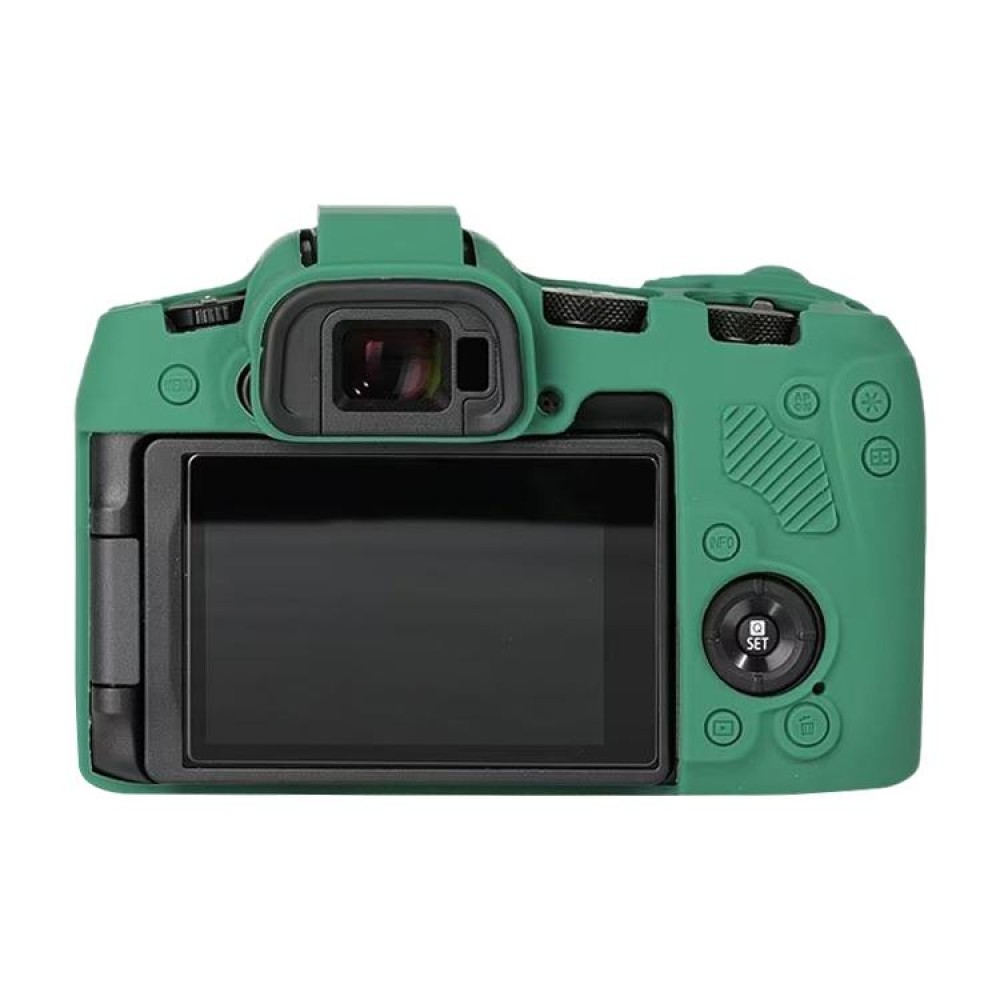 For Canon EOS R8 Soft Silicone Protective Case(Green)