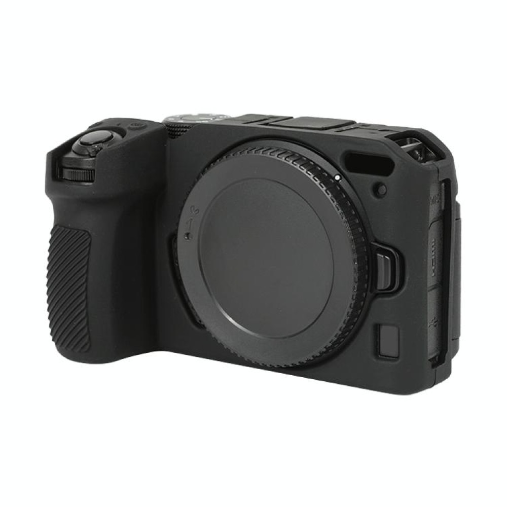 For Nikon Z 30 Soft Silicone Protective Case with Lens Cover(Black)