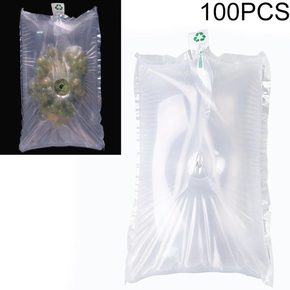 100 PCS Grape Inflatable Bag Express Fruit Protective Bag Packaging Bag, Specification:20x25cm