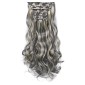 50cm 16 Card Long Curly Hair Wig Seamless Hair Extension Piece(2.1BH613#)