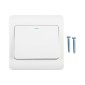 185-265V Wall Switch 86mm, Specification:One Button