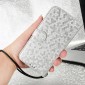 For OPPO Reno11 F 5G / F25 Pro Honeycomb Dot Texture Leather Phone Case(Silver)