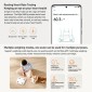 Original Xiaomi Mijia Smart Home Body Fat Scale S400 BT5.0 LED Display Dual Frequency Measurement(White)