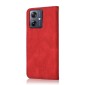 For Motorola Moto G14 4G Dual-color Stitching Leather Phone Case(Red Blue)