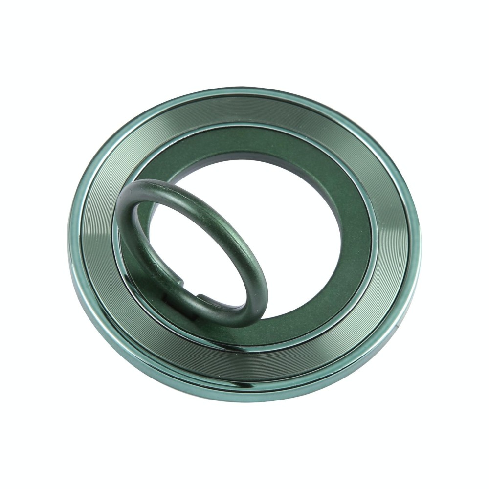 Rotating Ring Metal Mobile Phone Holder(Green)