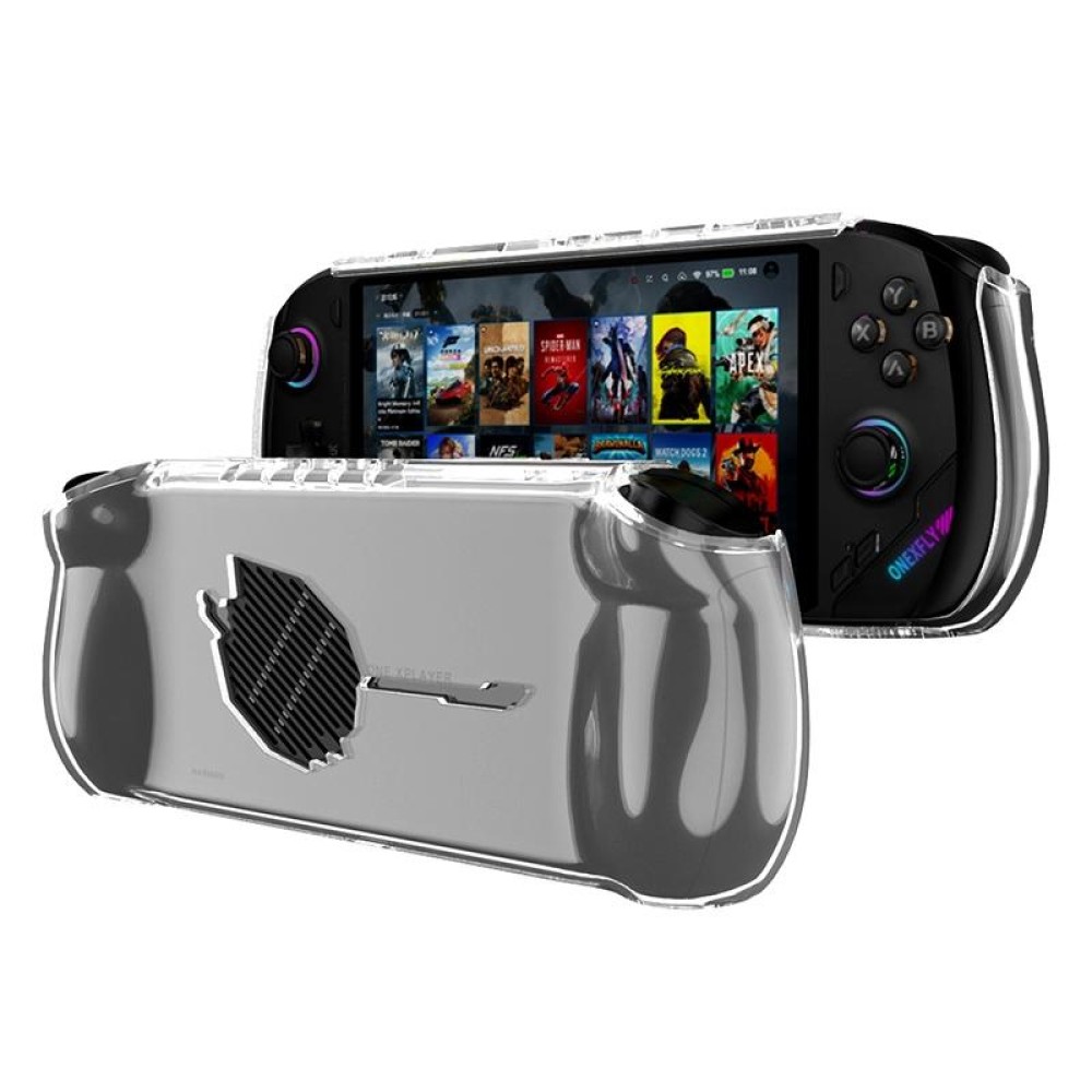 For OneXPlayer F1  Integrated TPU Transparent Game Console Case