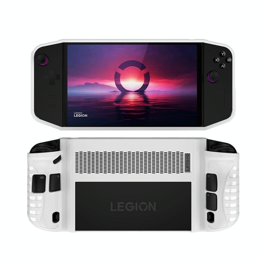 For Lenovo Legion Go  TPU Game Console Protective Case(White)