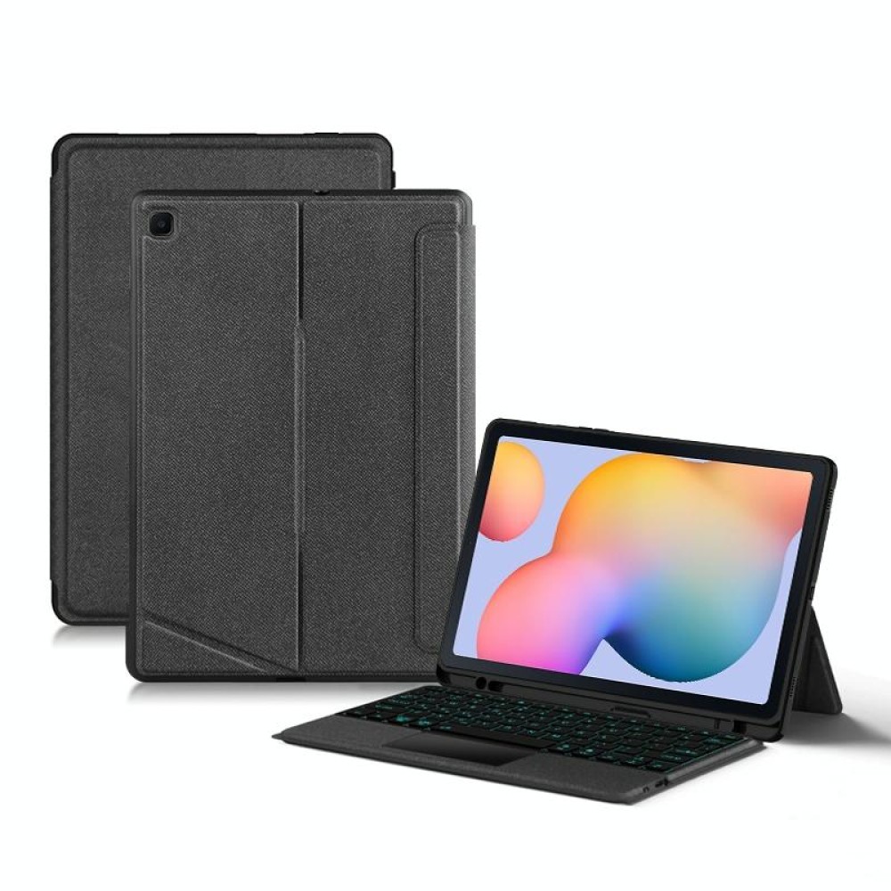 For Samsung Galaxy Tab S6 Lite 2020 / 2022 YJ-P610 Split Bluetooth Keyboard Leather Tablet Case