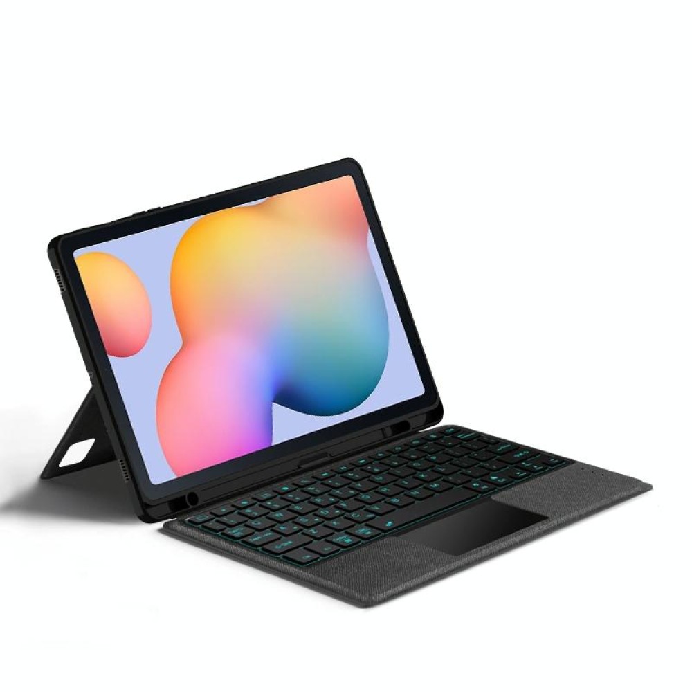 For Samsung Galaxy Tab S6 Lite 2020 / 2022 YJ-P610 Split Bluetooth Keyboard Leather Tablet Case