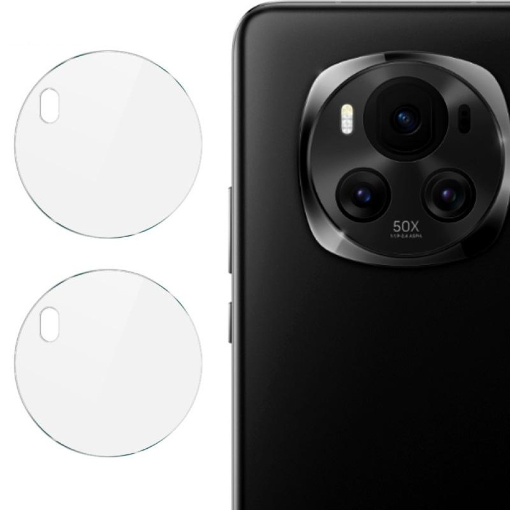 For Honor Magic6 5G 2pcs/Set imak HD Glass Rear Camera Lens Film