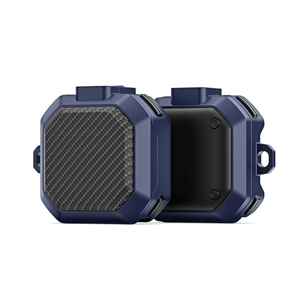 For Samsung Galaxy Buds 2/2 Pro / Buds FE DUX DUCIS SECF Series TPU + PC Wireless Earphones Protective Case(Navy Blue)