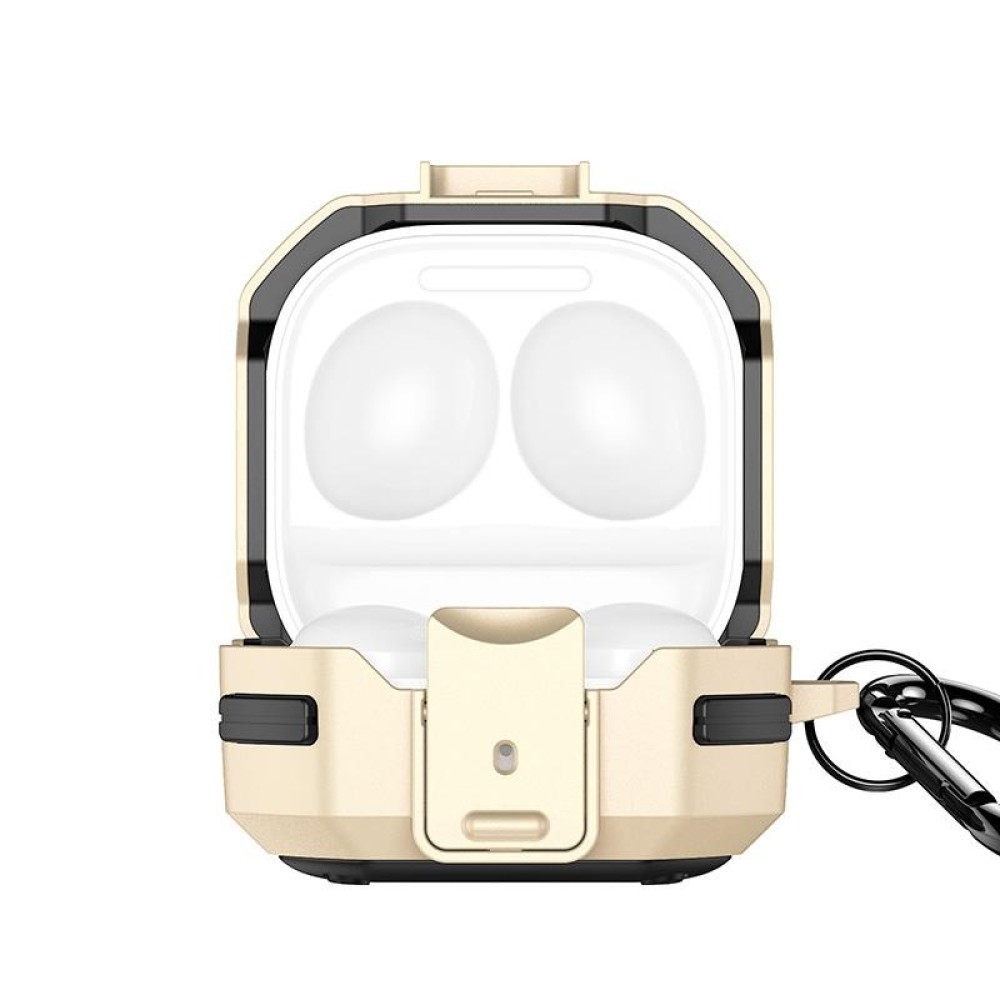 For Samsung Galaxy Buds 2/2 Pro / Buds FE DUX DUCIS SECF Series TPU + PC Wireless Earphones Protective Case(Gold)