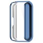 For Samsung Galaxy Fit 3 Full Coverage TPU Electroplated Watch Protective Case(Blue)