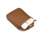 Universal Litchi Texture Phone Crossbody Bag Leather Case for 5.5-7.2 inch Phones(Brown)
