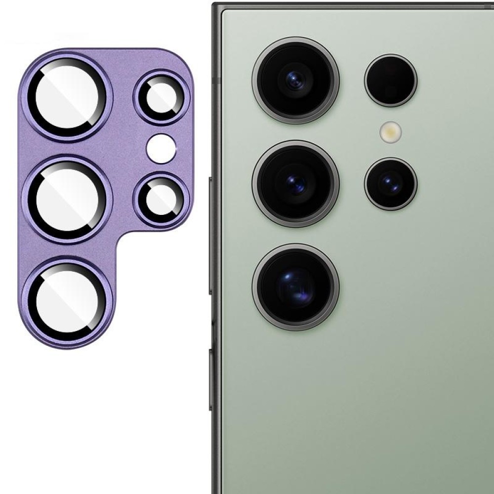 For Samsung Galaxy S24 Ultra 5G IMAK Metal Armor Premium Camera Protector Film(Purple)