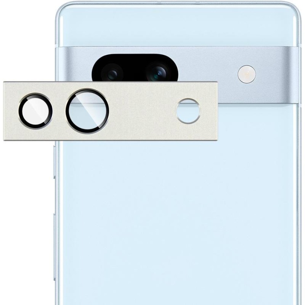 For Google Pixel 7a IMAK Metal Armor Premium Camera Protector Film(Silver)