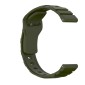22mm Armor Silicone Watch Band(Army Green)