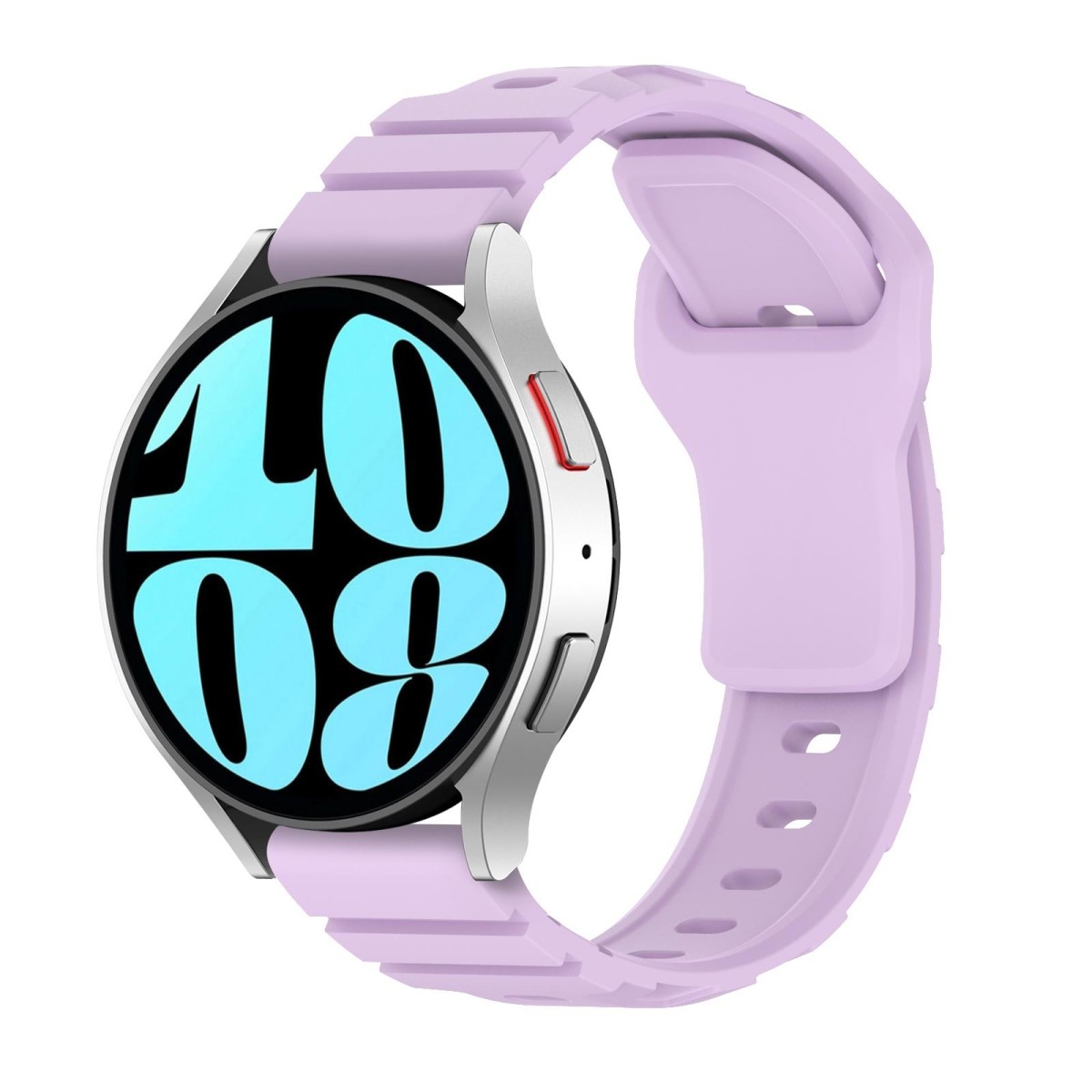 22mm Armor Silicone Watch Band(Purple)
