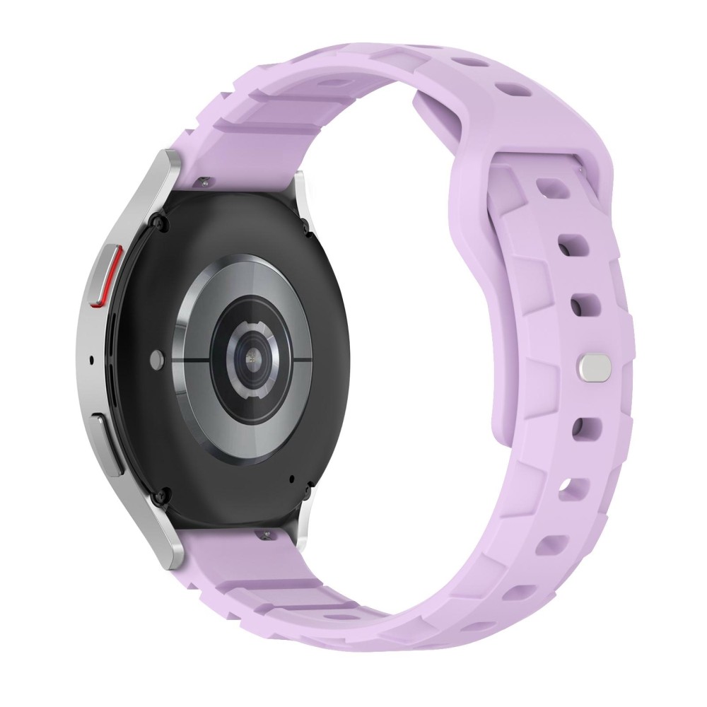 22mm Armor Silicone Watch Band(Purple)