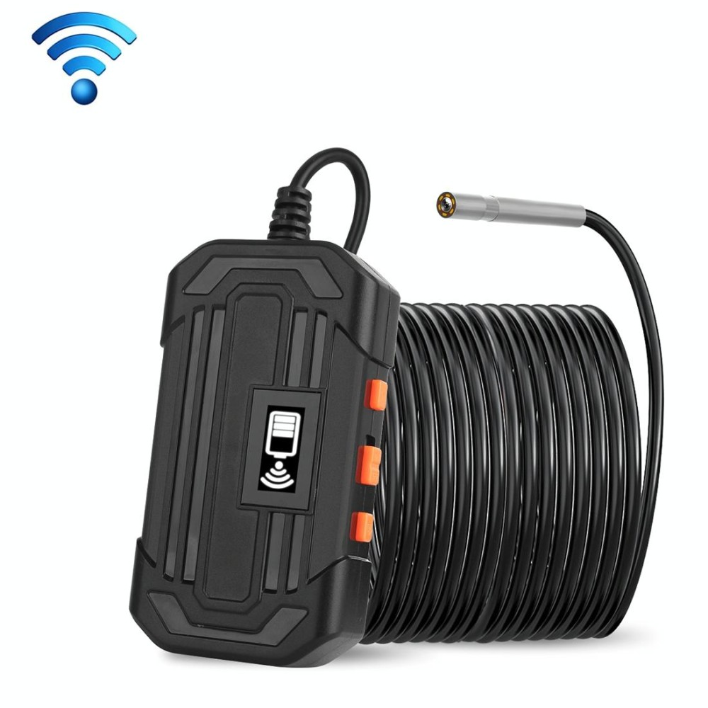 F240 3.9mm HD 1080P IP67 Waterproof WiFi Direct Connection Digital Endoscope, Cable Length:10m(Black)