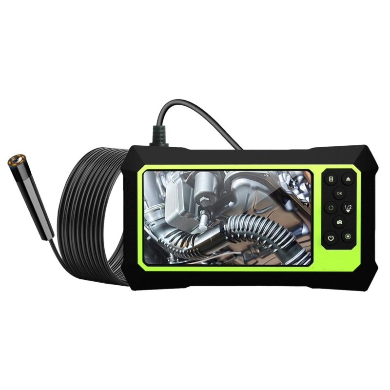 5.5mm 1080P IP68 Waterproof 4.3 inch Screen Single Camera Digital Endoscope, Line Length:5m