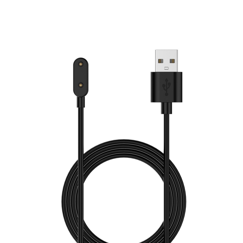 For Huawei Honor Watch ES / Huawei 4X Smart Watch Portable Magnetic Cradle Charger USB Charging Cable, Length:1m(Black)