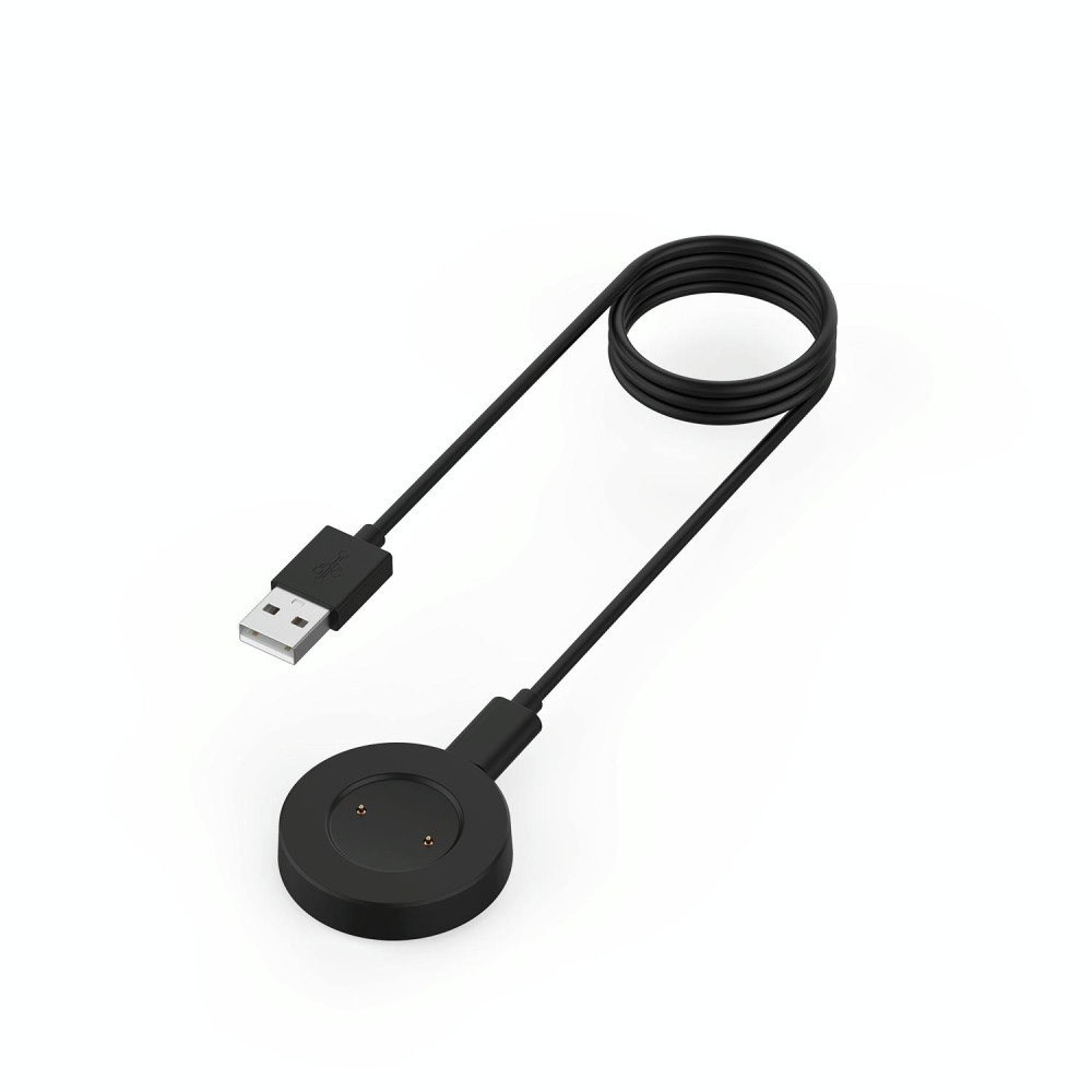 For Huawei Honor Watch GS Pro Smart Watch Portable Split Charger USB Charging Cable, Length:1m(Black)