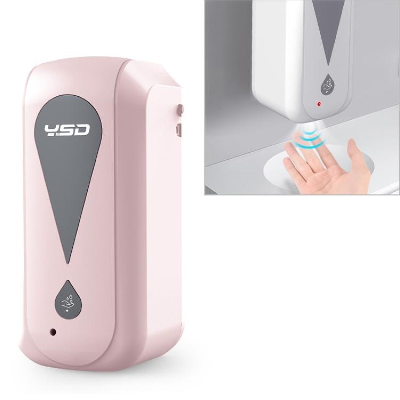 1200ML Touchless Automatic Infrared Sensor Spray Sterilization Dispenser(Pink)