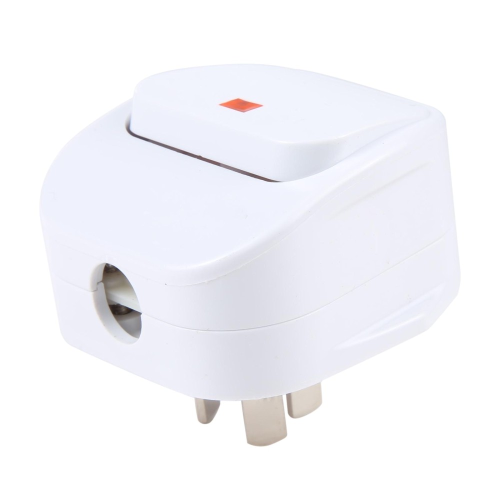 13A Wall Plug Adapter with On/Off Power Switch & Fuse(AU Plug)
