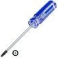 3pcs RZ-CT09 T9 Type Perforated Manual Plum Screwdriver, Random Color Delivery