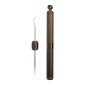 YJK101 Portable Double Heads Stainless Steel Toothpicks Oral Care Tools (Coffee)