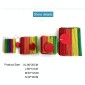 Classroom Wall Hanging Curtain Color Rotation Wind Turn, Size: 50x12cm