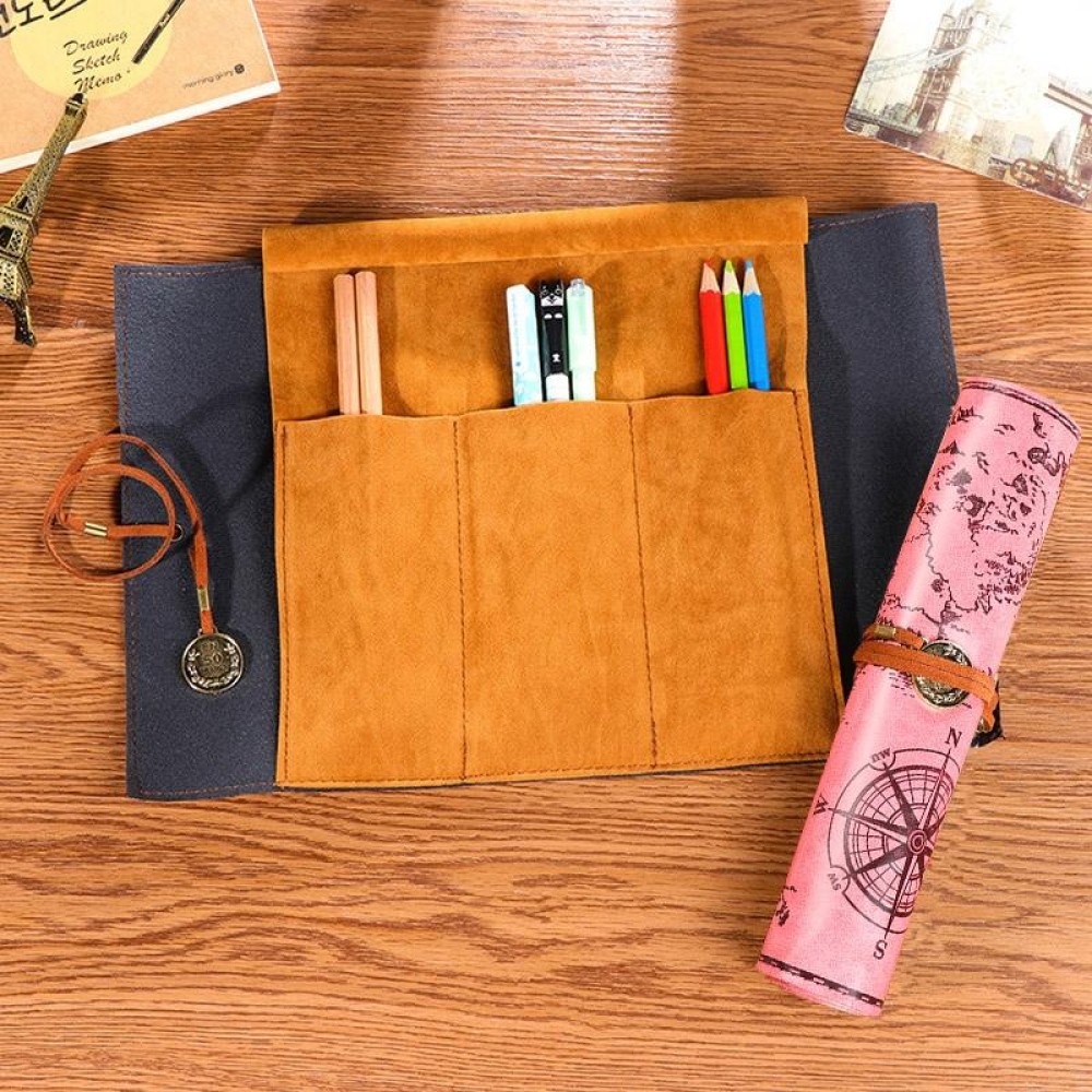 Simple Style Creative Stationery Bag Pencil Bag(Pink)