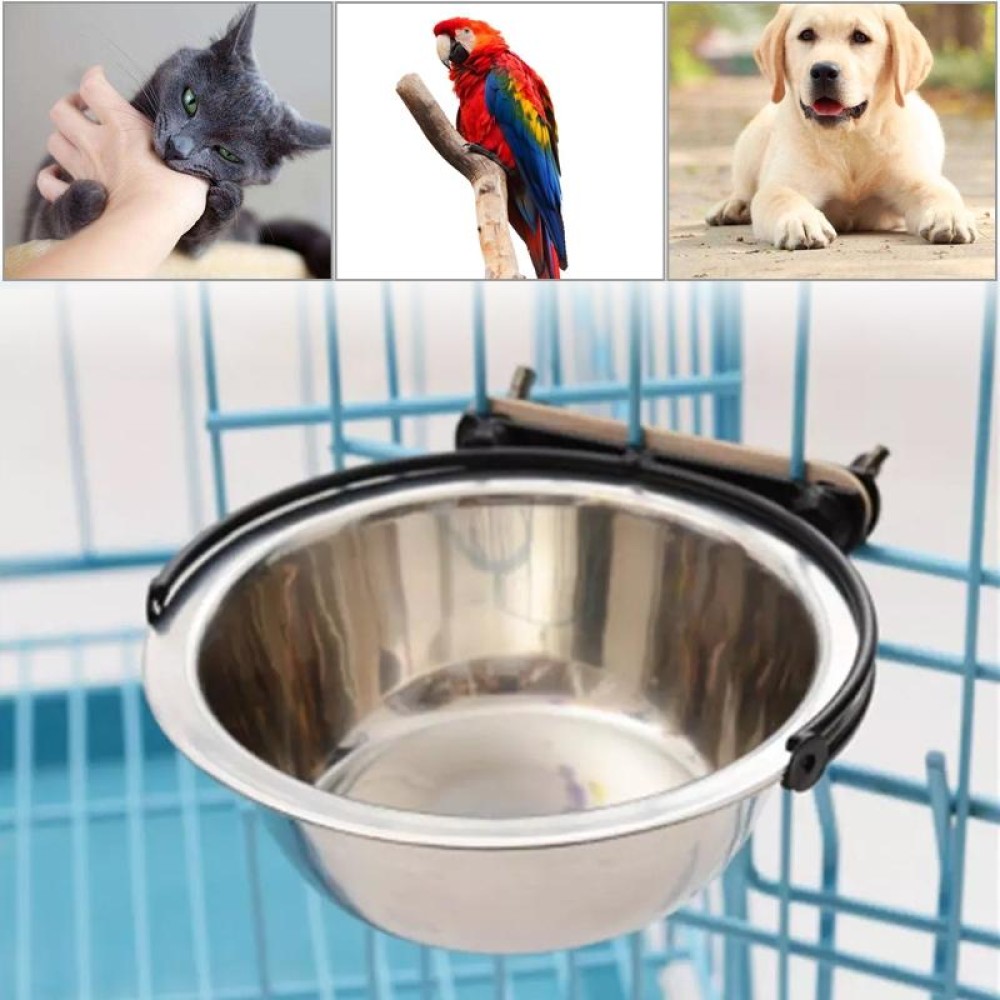 Stainless Steel Suspension Style Dog Feeding Bowl, Size: Mini